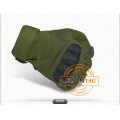 Excellente fibre cuir respirant gants tactiques